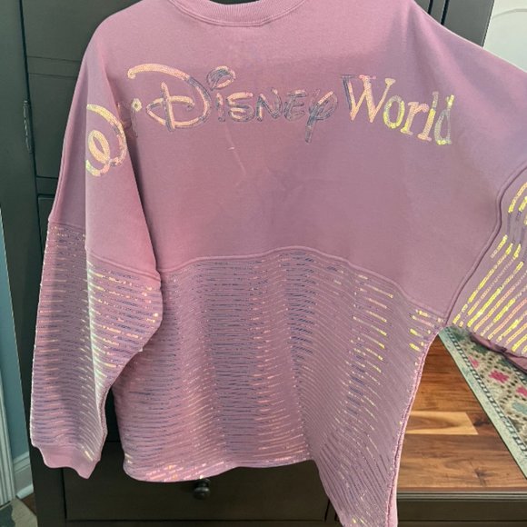 Walt Disney World 50th Anniversary Pink Sequined Spirit Jersey - Picture 6 of 6